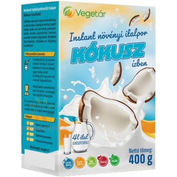 Obrázok pre Vegetár Băutură instant de nucă de cocos (400g)