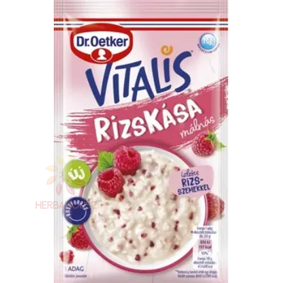 Obrázok pre Dr.Oetker Vitalis Terci de orez cu zmeură (52g)