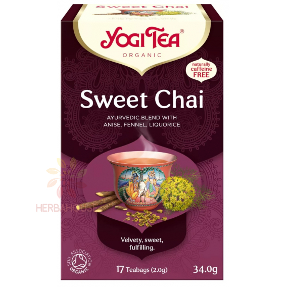 Obrázok pre Yogi Tea® Bio Ceai ayurvedic Sweet Chai (17buc)