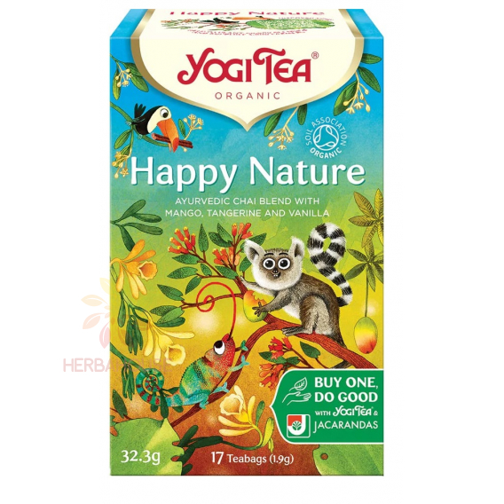Obrázok pre Yogi Tea® Bio Ceai ayurvedic Happy Nature (17buc)