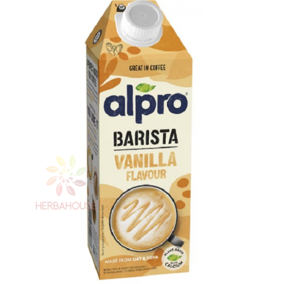 Obrázok pre Alpro Barista Băutură de ovăz cu soia și aromă de vanilie (750ml)