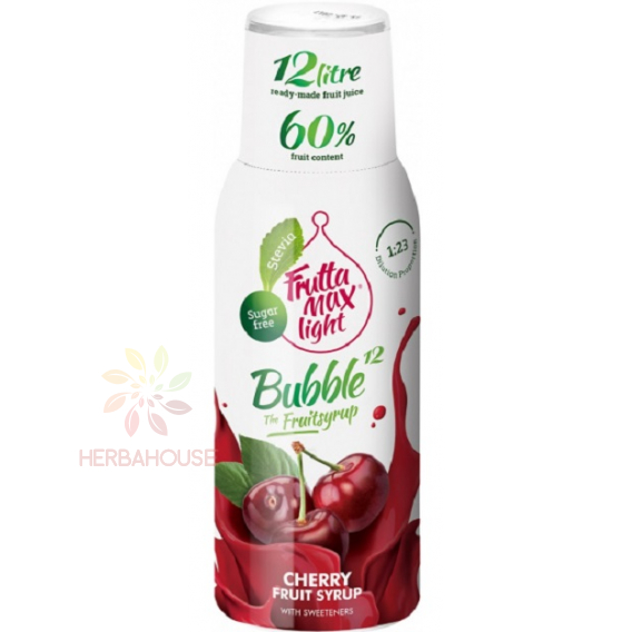 Obrázok pre Fruttamax Light sirop cu îndulcitor vișine (500ml)