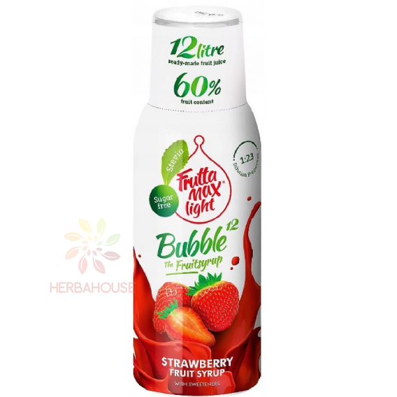 Obrázok pre Fruttamax Light sirop cu indulcitor capsuni (500ml)