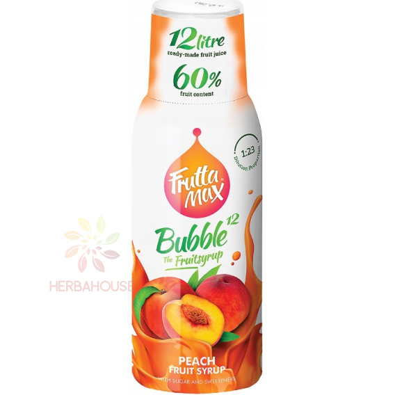 Obrázok pre Fruttamax Sirop, piersici (500ml)