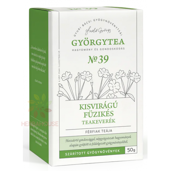 Obrázok pre Györgytea No39 Amestec de ceai din răscoaje - ceai pentru bărbați (50g)