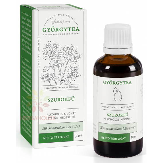 Obrázok pre Györgytea Picături de oregano (50ml)