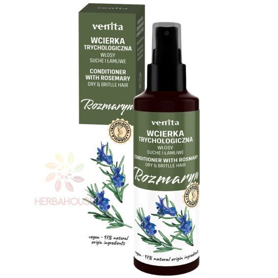 Obrázok pre Venita ​Balsam tricologic cu rozmarin pentru păr uscat și fragil (100ml)