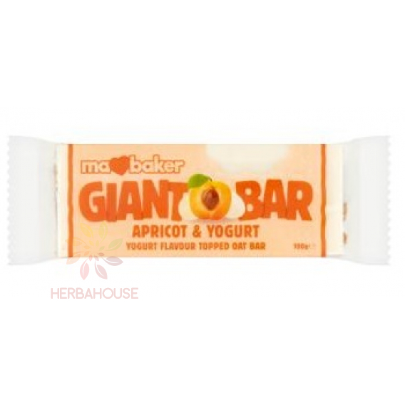 Obrázok pre Ma Baker Giant bar Baton de ovăz cu iaurt de caise (100g)