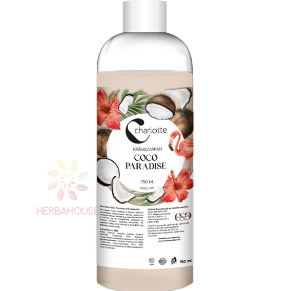 Obrázok pre Charlotte Săpun lichid Coco Paradise - umplutură de rezervă (750ml)