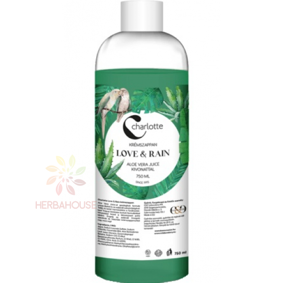 Obrázok pre Charlotte Săpun lichid cu Aloe Vera Love & rain - umplutură de rezervă (750ml)