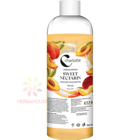 Obrázok pre Charlotte Săpun lichid Sweet Nectarin - umplutură de rezervă (750ml)