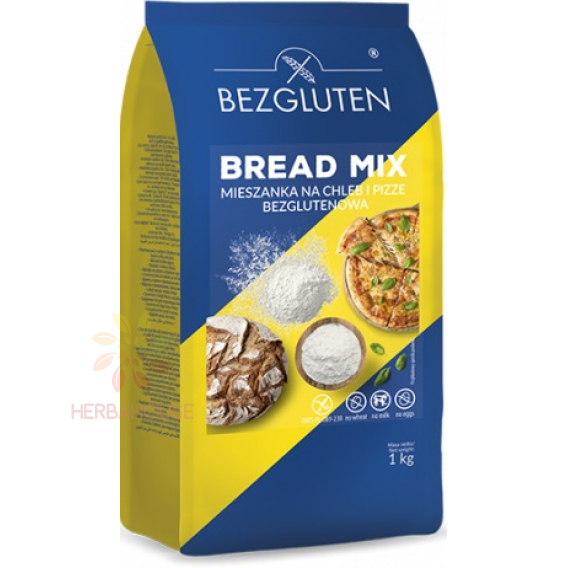 Obrázok pre Bezgluten Amestec de făină fără gluten pentru prepararea pâinii (1000g)