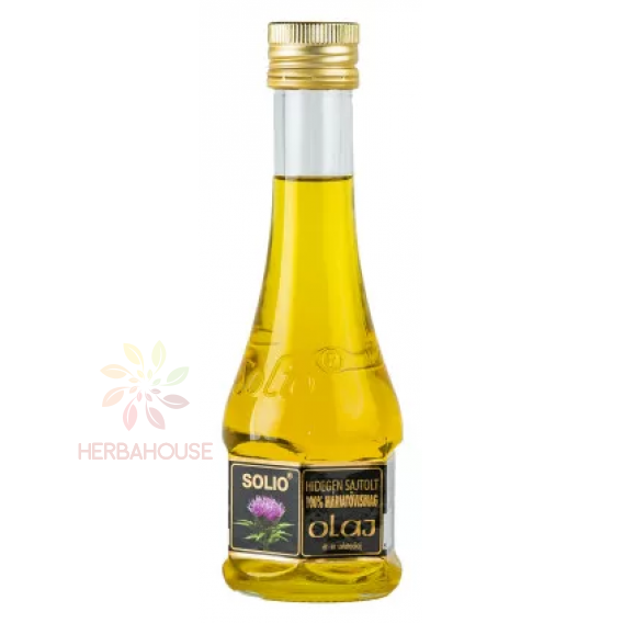 Obrázok pre Solio 100% ulei din semințe de ciulin de lapte presat la rece (200ml)