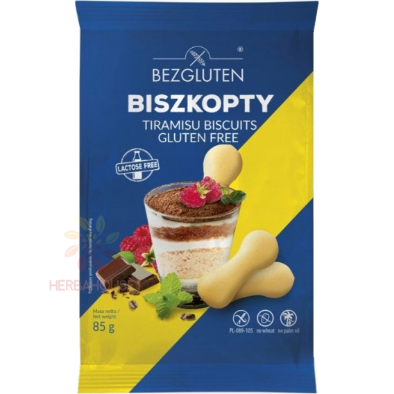 Obrázok pre Bezgluten Pandișpan fără gluten, fără zahăr adăugat (85g)