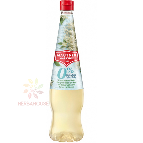 Obrázok pre Mautner Markhof Sirop cu aromă de soc cu îndulcitori (700ml)