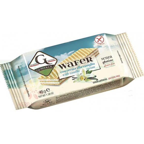 Obrázok pre Guidolce Napolitane fara gluten umplute cu crema de vanilie (45g)