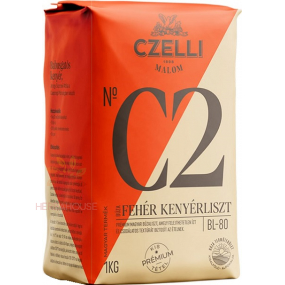 Obrázok pre Czelli Malom N° C2 Făină albă de grâu BL-80 (1000g)