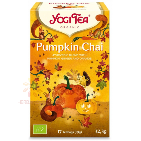 Obrázok pre Yogi Tea® Bio Ceai ayurvedic Pumpkin Chai (17buc)