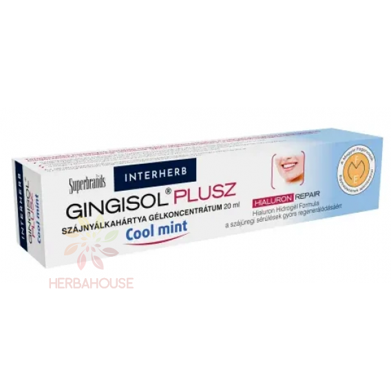 Obrázok pre Interherb Gingisol Plus Cool Mint Gel dentar pentru afte și abraziuni mici (20ml)
