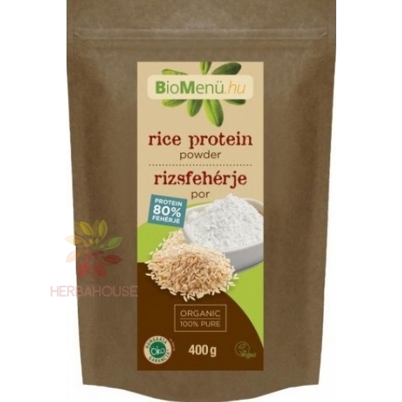 Obrázok pre BioMenü Bio Pudră proteică din orez 80% (400g)