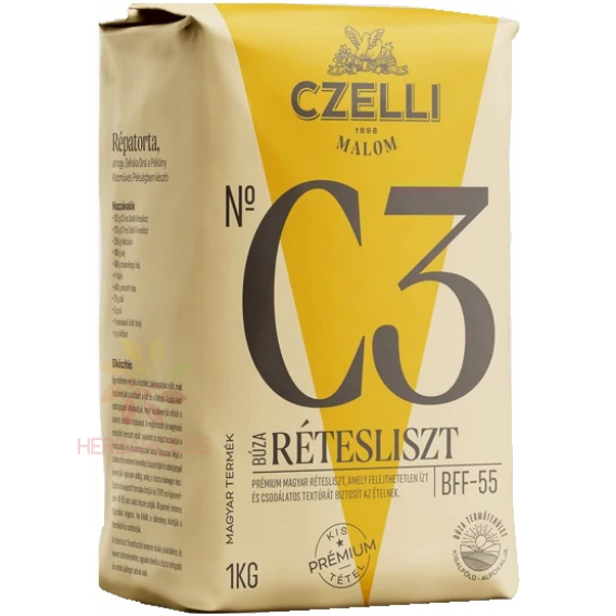 Obrázok pre Czelli Malom N° C3 Făină albă de grâu BFF-55 (1000g)