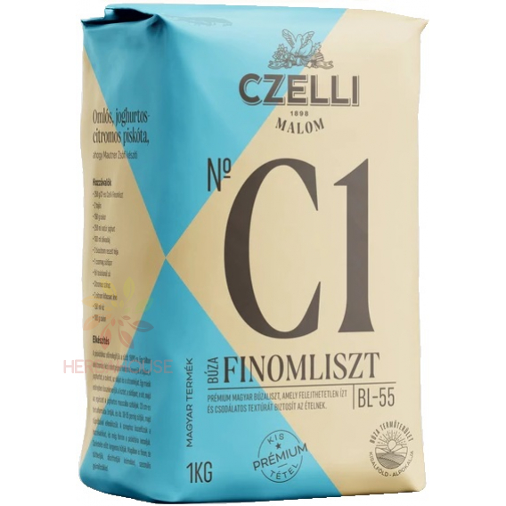 Obrázok pre Czelli Malom N° C1 Făină albă de grâu simplă BL-55 (1000g)