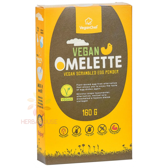 Obrázok pre VeganChef Înlocuitor de ou uscat fără gluten pentru omletă (160g)