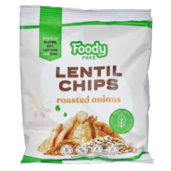 Obrázok pre Foody Free Chips de linte fără gluten cu ceapă prăjită (50g)