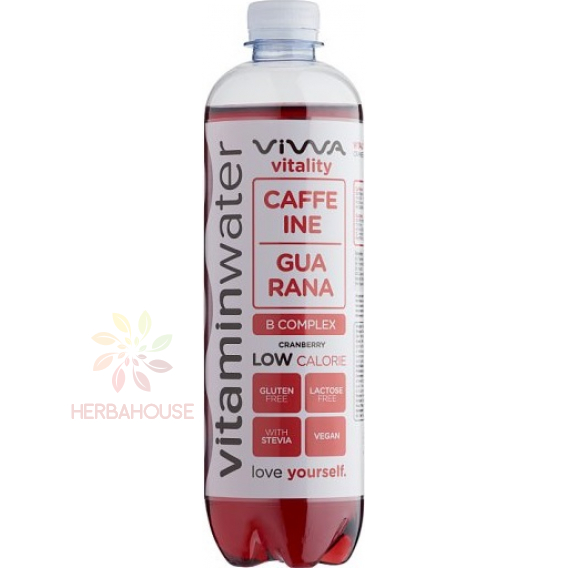 Obrázok pre Viwa Vitaminwater Vitality băutură necarbogazoasă cu aromă de merișor (600ml)