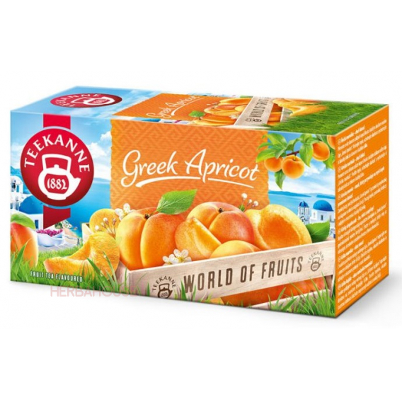 Obrázok pre Teekanne Greek Apricot Ceai grecesc din fructe de caise (20buc)