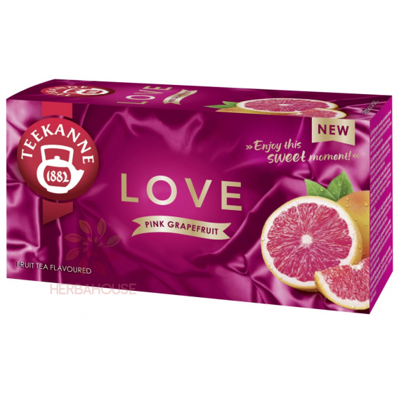 Obrázok pre Teekanne Love ceai de fructe și plante grapefruit roz (20buc)