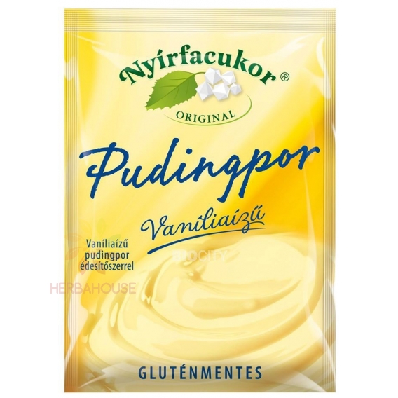 Obrázok pre Nyírfacukor Original Budincă de vanilie fără gluten cu îndulcitor (80g)