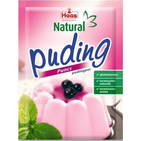 Obrázok pre Haas Natural Budincă cu aromă de punch (40g)