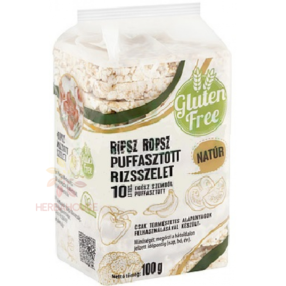 Obrázok pre Ripsz Ropsz Painita de orez fara gluten Natur (100g)