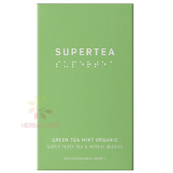 Obrázok pre Supertea Bio Ceai verde cu mentă (20buc)