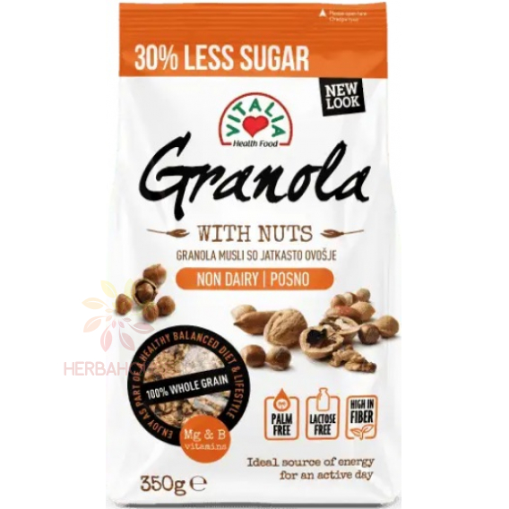 Obrázok pre Vitalia Granola cu nuci si vitamine (350g)
