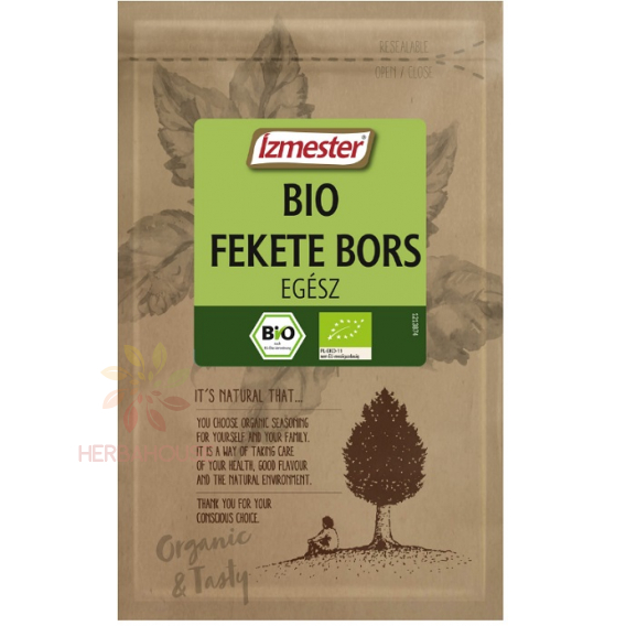 Obrázok pre Ízmester Bio Piper negru întreg (20g) 
