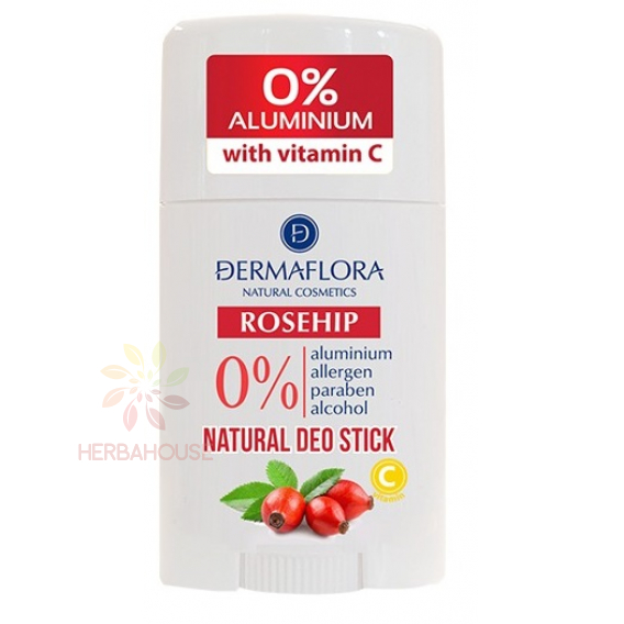 Obrázok pre Dermaflora Roseship Deostick cu ulei de măceșe și vitamina C (50ml)