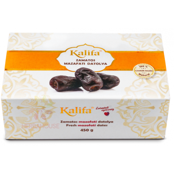 Obrázok pre Kalifa Curmale proaspete Mazafati cu sâmbure (450g)