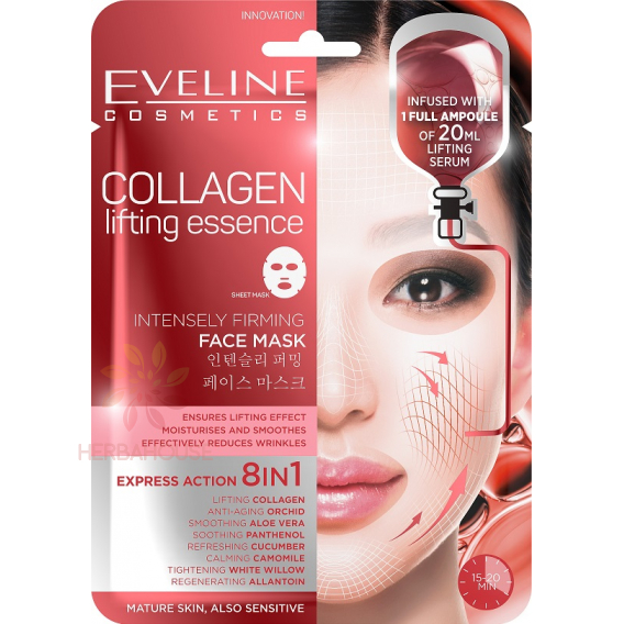 Obrázok pre Eveline Collagen Mască textilă fermifiantă (1 buc.)