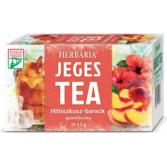 Obrázok pre Herbária Ceai cu gheață hibiscus verde și piersică (20buc)