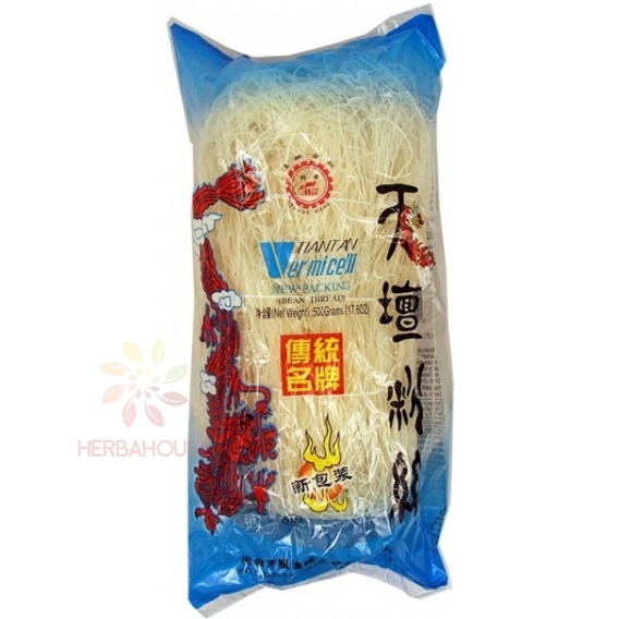 Obrázok pre Tiantan Vermicelli Tăiței din sticlă fără gluten (100g)