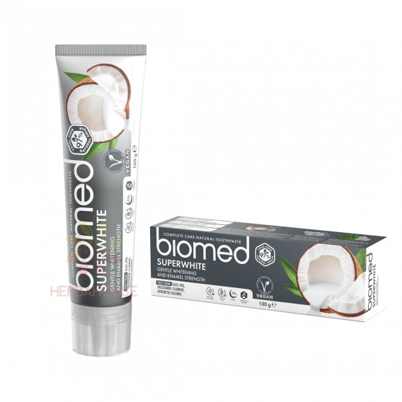 Obrázok pre Biomed Superwhite Bio pastă de dinți naturală pentru albire (100g)