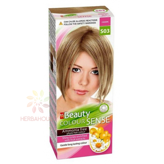 Obrázok pre MM Beauty Colour Sense vopsea de păr permanentă S03 - sahara blond (125ml)