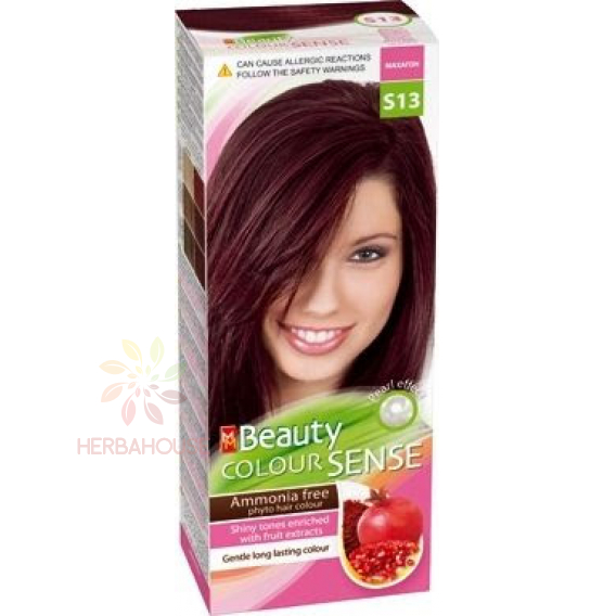 Obrázok pre MM Beauty Colour Sense vopsea de păr permanentă S13 - mahon (125ml)