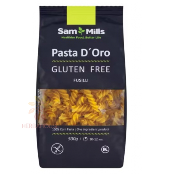 Obrázok pre Sam Mills Pasta d'Oro Paste fusilli fără gluten (500g)