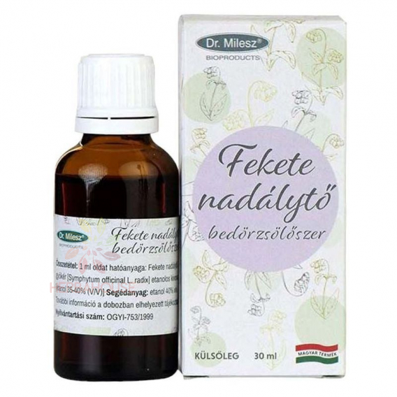 Obrázok pre Dr.Milesz Lubrifiant natural medicinal cu rădăcină de tătăneasă (30ml)