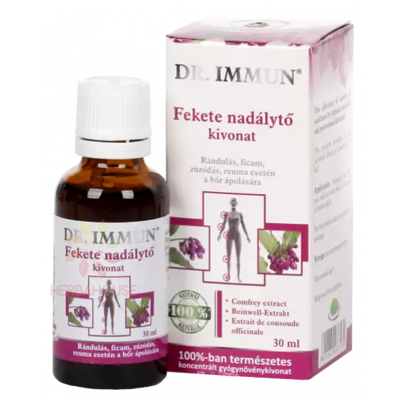 Obrázok pre Dr. Immun Extract cu rădăcină de tătăneasă (30ml)