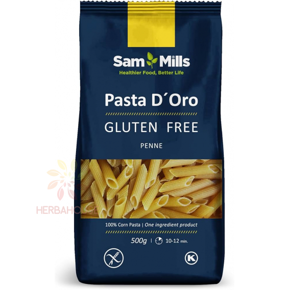 Obrázok pre Sam Mills Pasta d'Oro Paste penne fără gluten (500g)