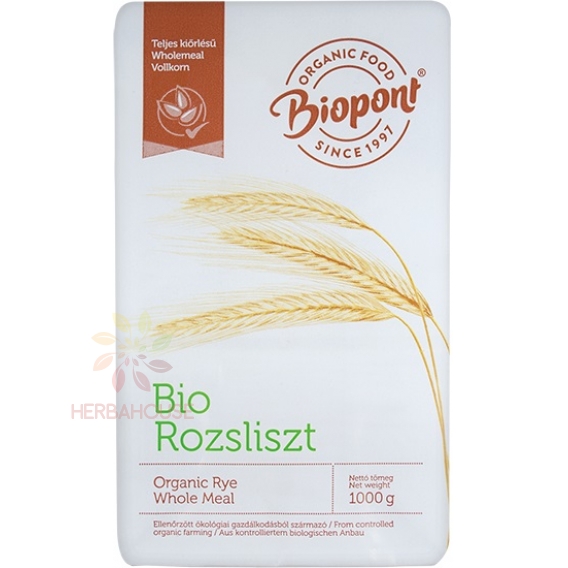 Obrázok pre Biopont Bio Făină integrală de secară (1000g)